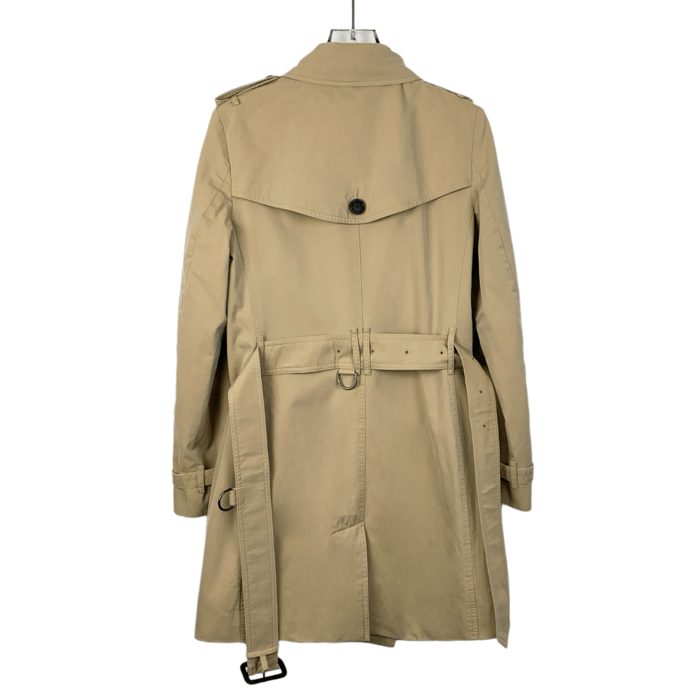 Burberry Burberry Brown Belted Double-Breasted Trench Coat (Size XS) Size XS / US 0-2 / IT 36-38 - 6 Thumbnail