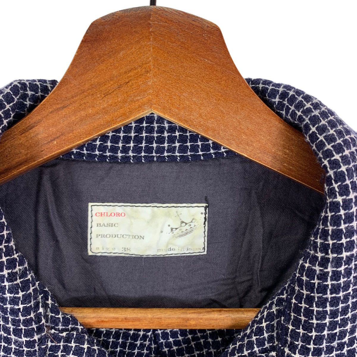 Vintage VINTAGE CHLORO BASIC PRODUCTION BUTTON SHIRT Size M / US 6-8 / IT 42-44 - 5 Thumbnail