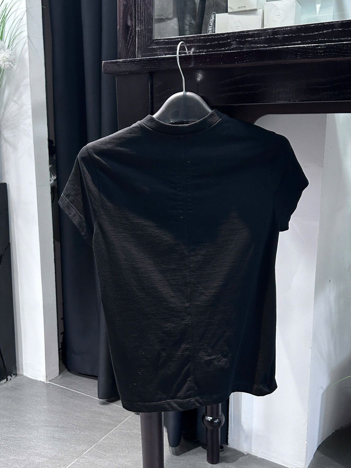 Rick Owens Rick Owens Cutout cotton jersey T-shirt Size US XXS / EU 40 - 2 Thumbnail