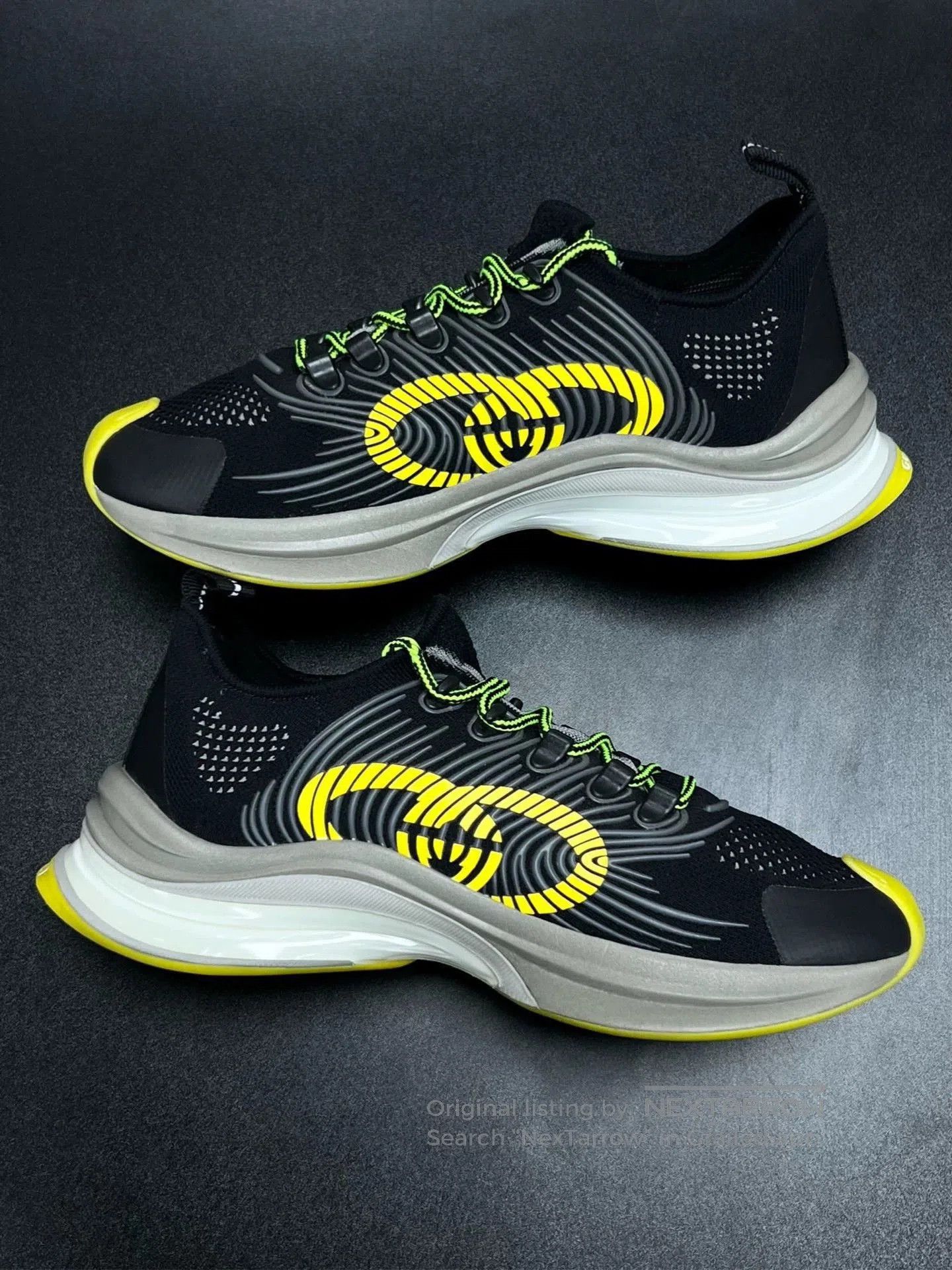 Gucci gucci run sneakers black green size 40.5. Size US 7.5 / EU 40-41 - 6 Thumbnail