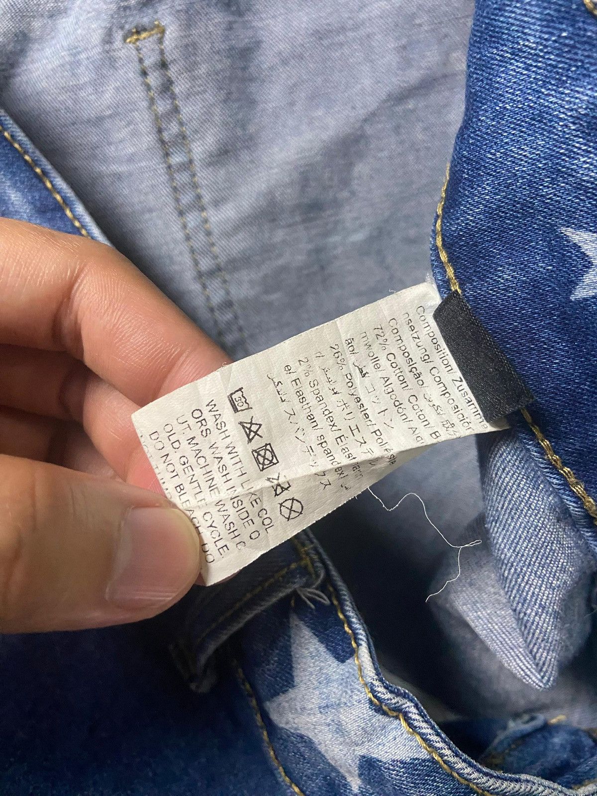Japanese Brand Japanese Brand Star Printed Flare Pants (138) Size 34" / US 12 / IT 48 - 9 Thumbnail