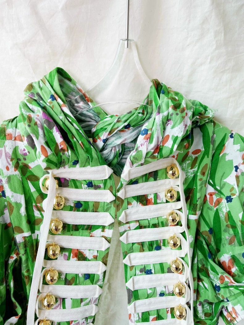 Comme des Garcons Comme des Garcons Rare deformed knight button printed stru Size M / US 6-8 / IT 42-44 - 3 Thumbnail