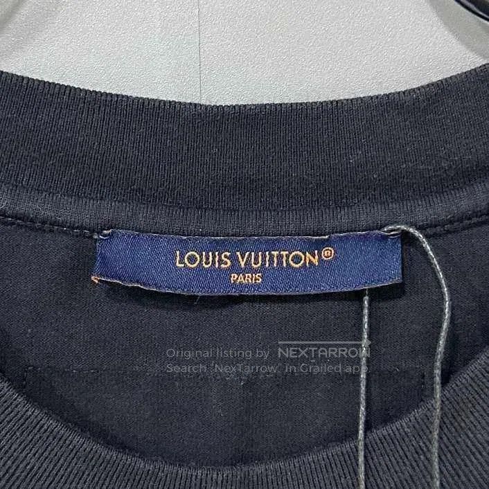 Louis Vuitton Louis Vuitton Black Logo Short Sleeve T. Size US L / EU 52-54 / 3 - 5 Thumbnail