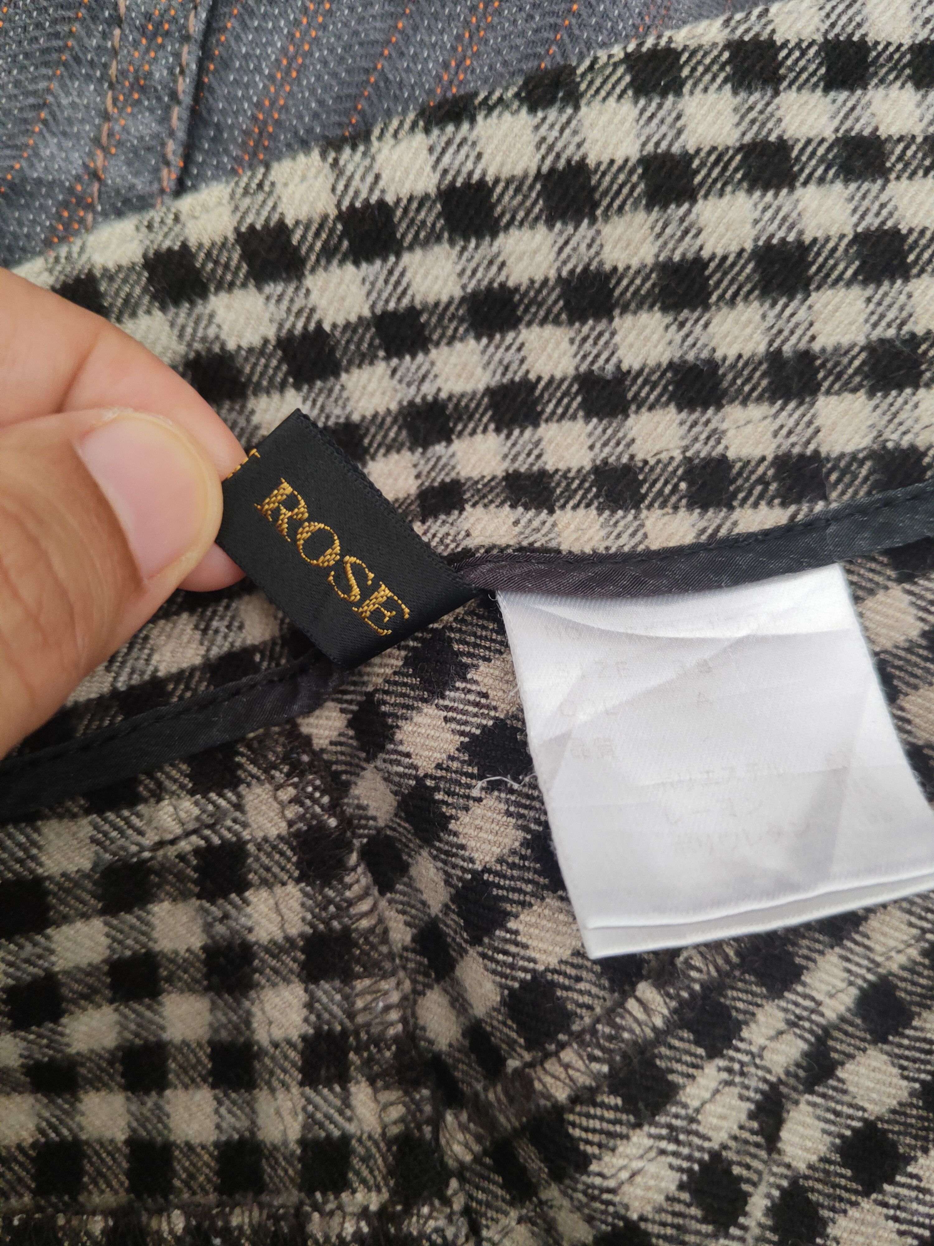 Japanese Brand Sun Rose checkered utility punk Casual Pants #S2922 Size 28" / US 6 / IT 42 - 13 Thumbnail