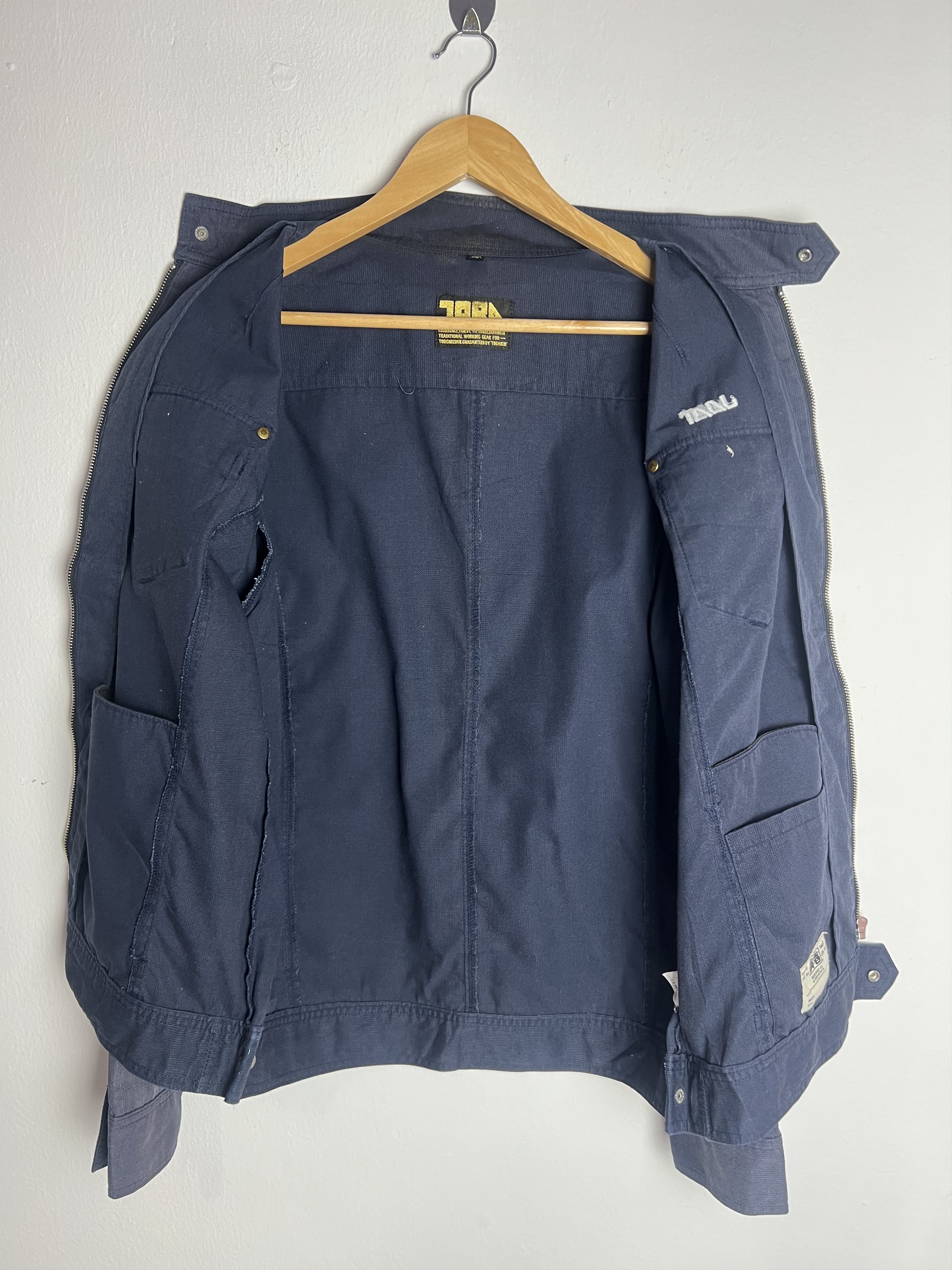 Japanese Brand Toraichi Workwear Indigo Jacket Size US L / EU 52-54 / 3 - 8 Thumbnail