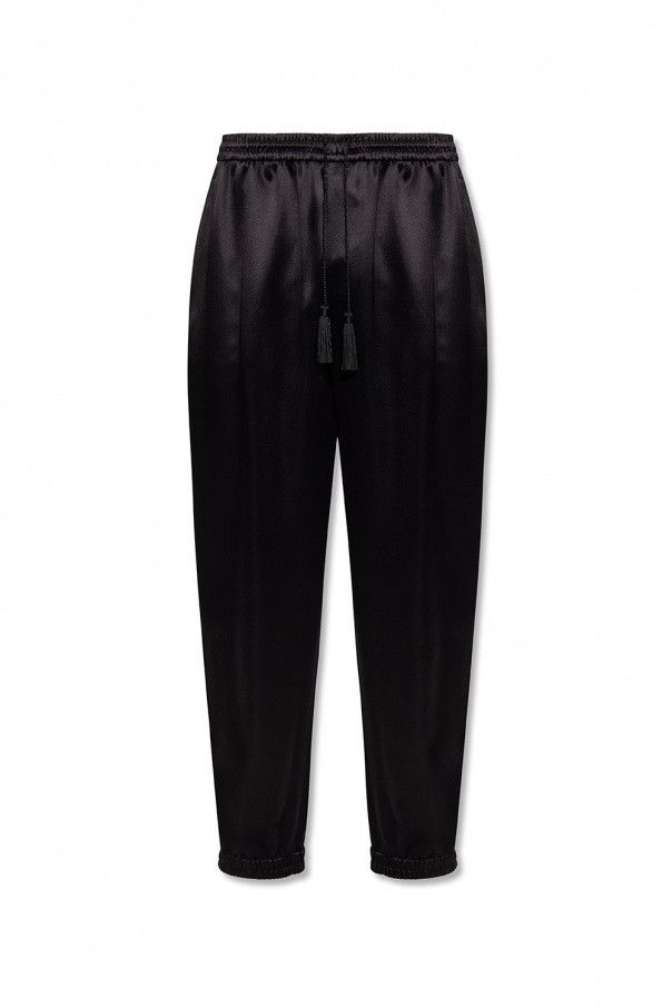 image of Saint Laurent Paris Oc11Z10524 Sweatpants & Joggers In Black, Men's (Size 34)