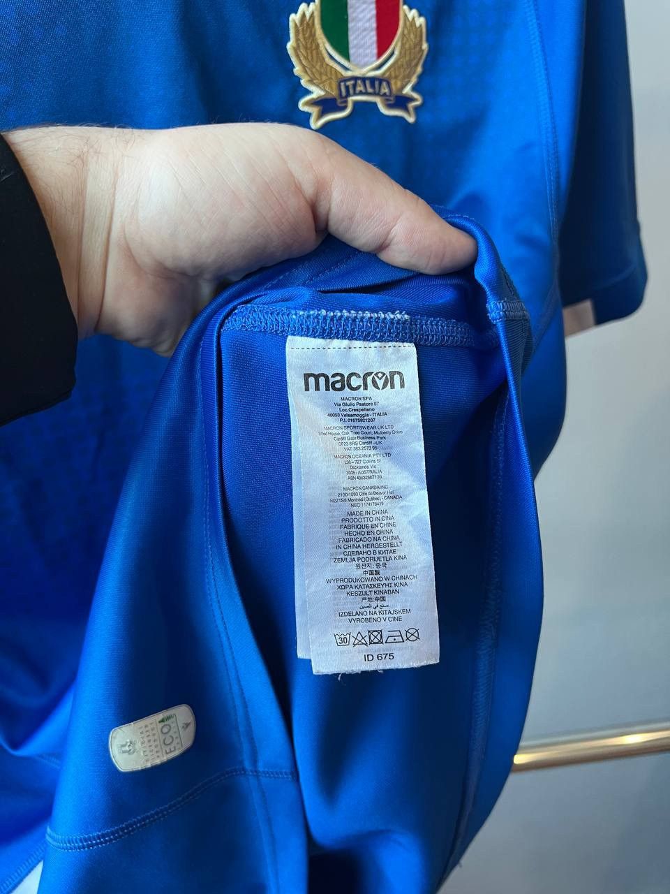 Macron 2021/22 ITALY(ITALIA) TEAM HOME RUGBY JERSEY SHIRT MACRON XL Size US XL / EU 56 / 4 - 10 Thumbnail