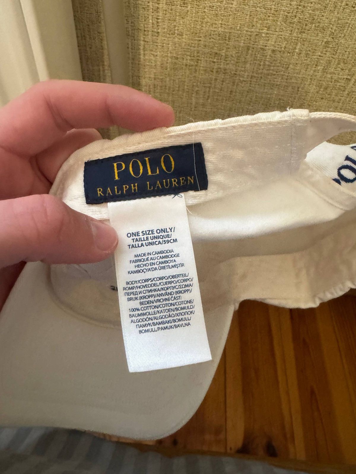 Polo Ralph Lauren Vintage Polo Ralph Lauren Cap Hat Size ONE SIZE - 3 Thumbnail