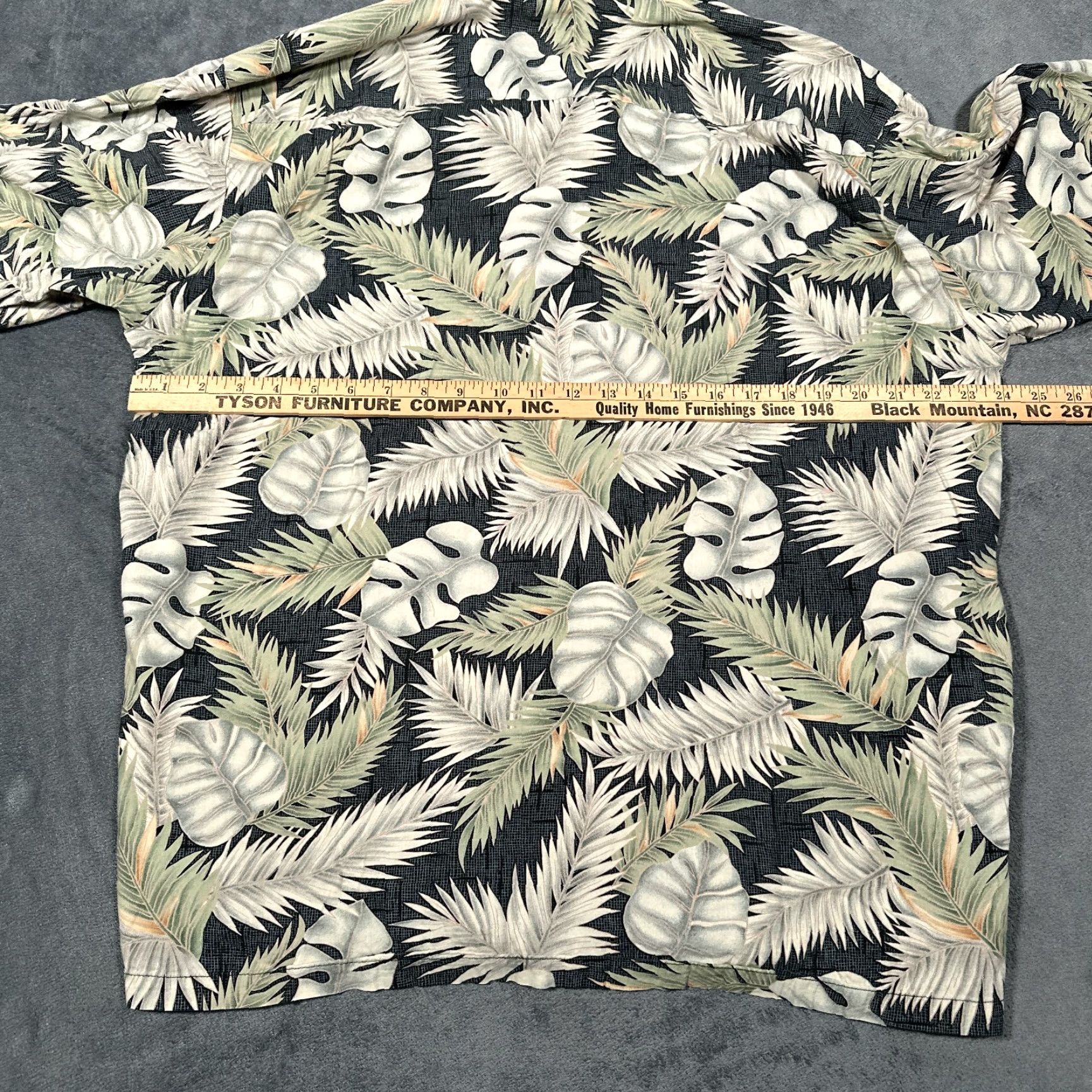 Tori Richard VINTAGE Tori Richard Shirt Mens XL Floral Hawaiian Leaf Geometric 90s Size US XL / EU 56 / 4 - 6 Thumbnail