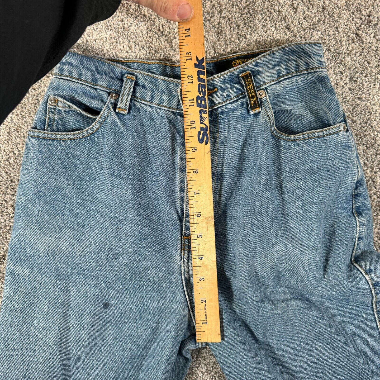Other Sasson Signature Womens 7/8 High Rise Tapered Jeans Vintage Size 24" / US 00 / IT 34 - 12 Thumbnail