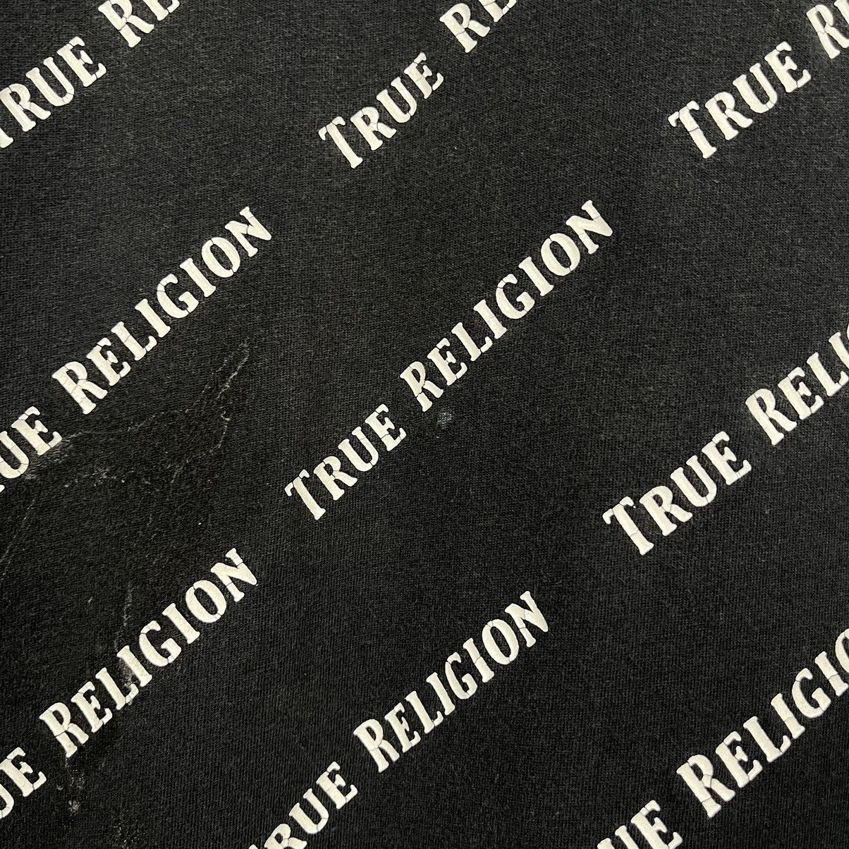 True Religion Vintage True Religion multilogo y2k japanese tee 90’s Size US L / EU 52-54 / 3 - 9 Thumbnail