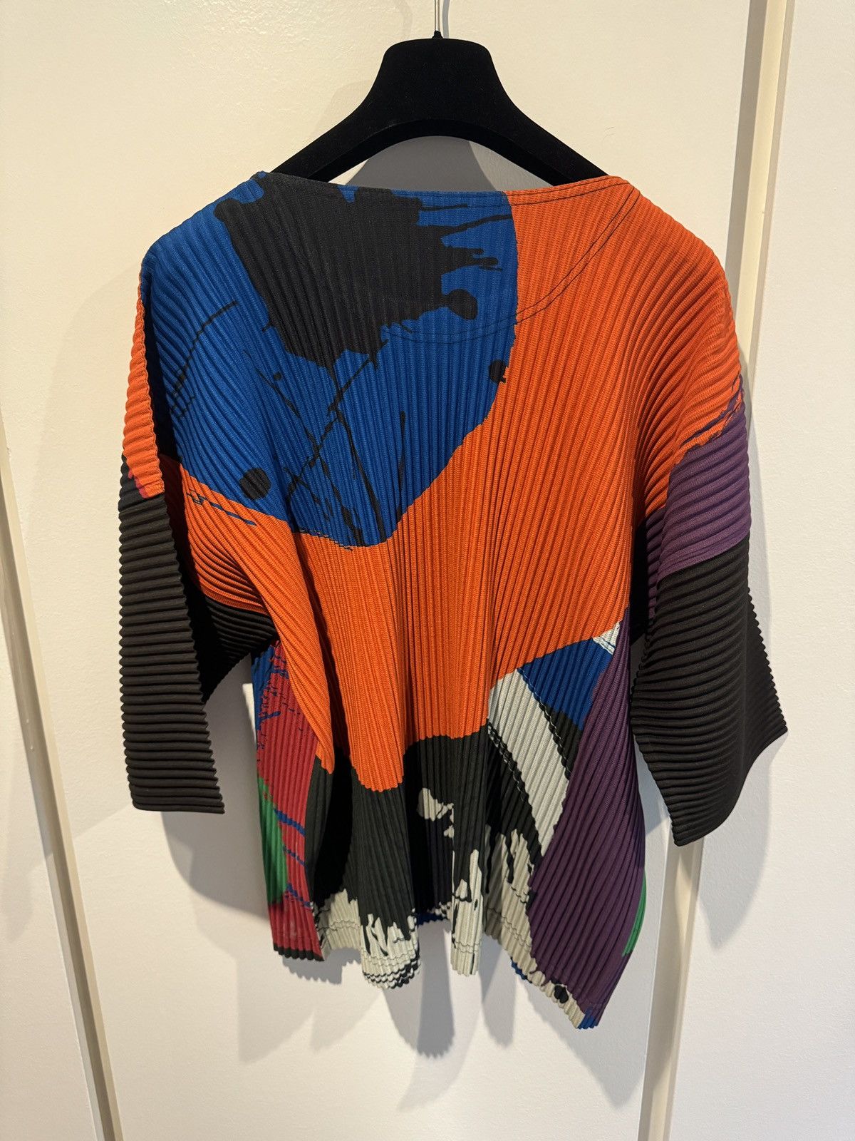 Homme Plisse Issey Miyake Issey Miyake Pleated Short Sleeve T-shirt Size US M / EU 48-50 / 2 - 2 Thumbnail