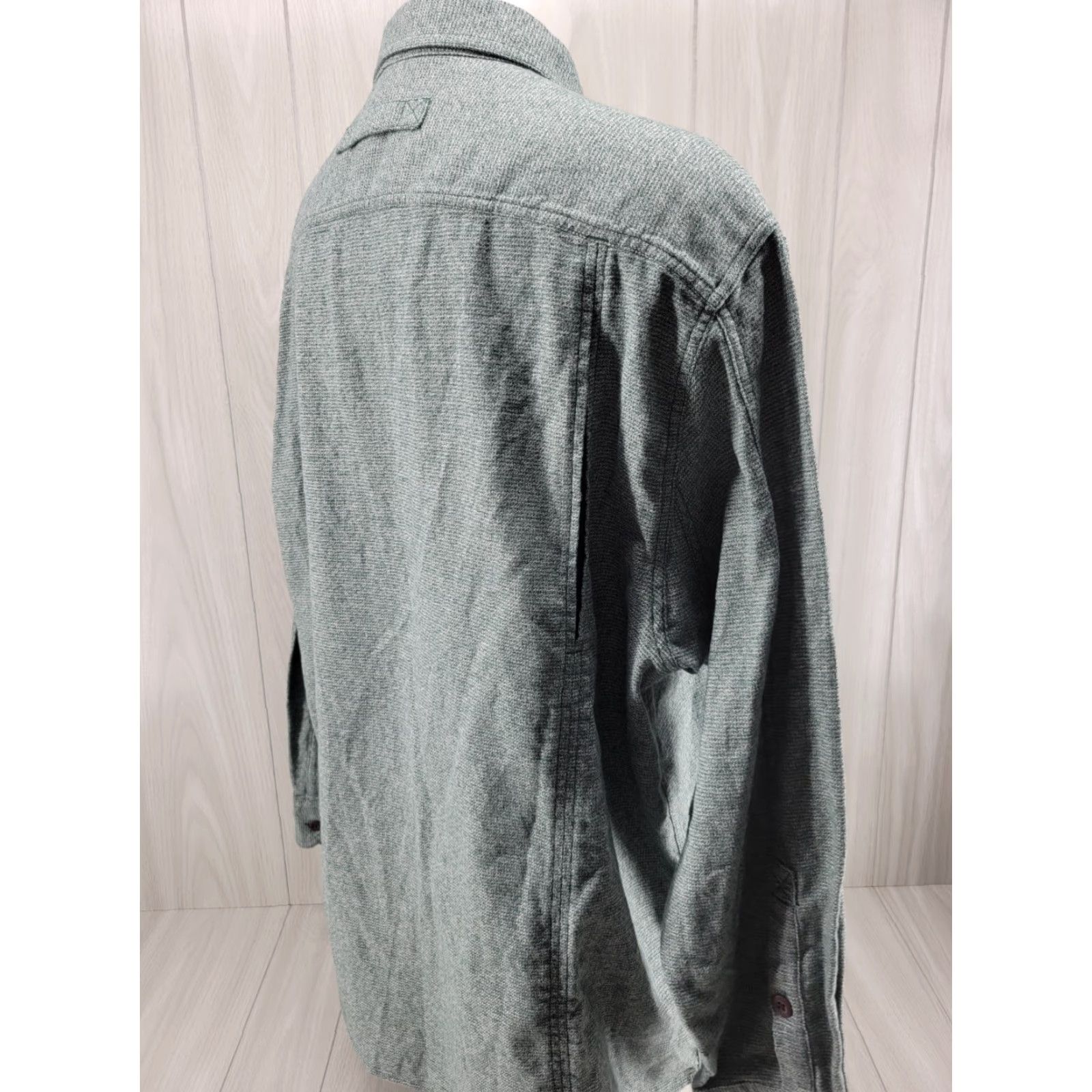 Vintage Duluth Mens XL Button-Up Long Sleeve Flannel Shirt Relaxed Fit Green Cotton Warm Work Outdoor Western Vintage: No Size US XL / EU 56 / 4 - 5 Thumbnail