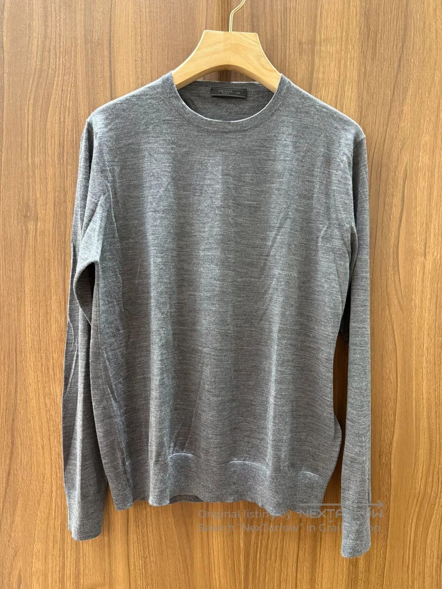 Prada prada men's wool knit sweater. Size US M / EU 48-50 / 2 - 1 Thumbnail