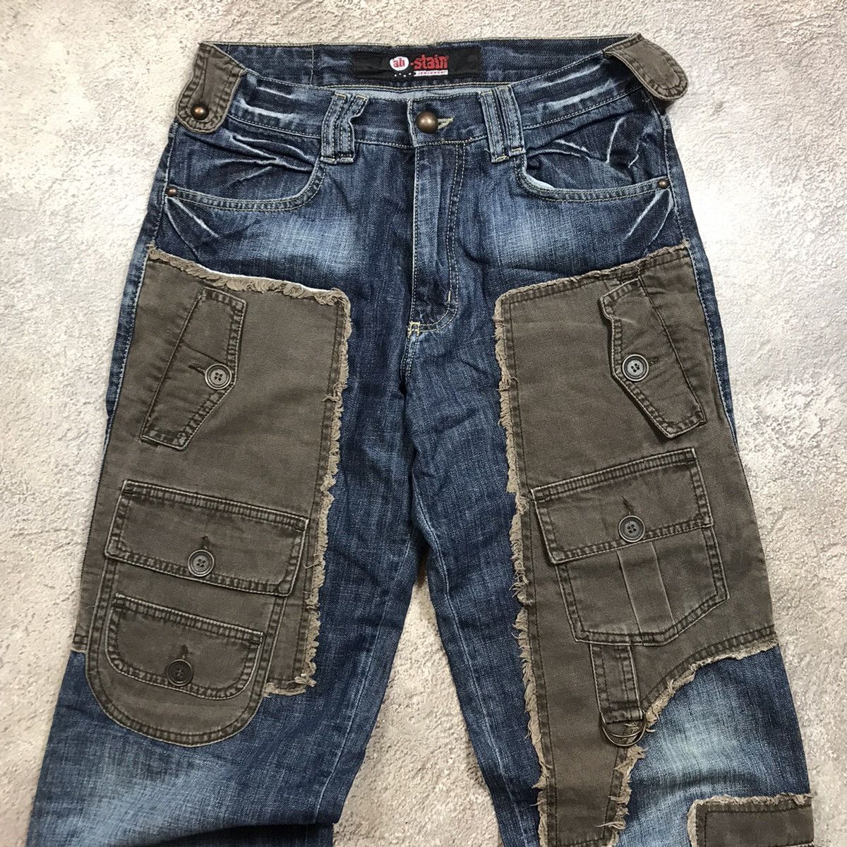 If Six Was Nine vintage Faded Jeans japan distressed denim spring pants 90s Size US 29 - 4 Thumbnail