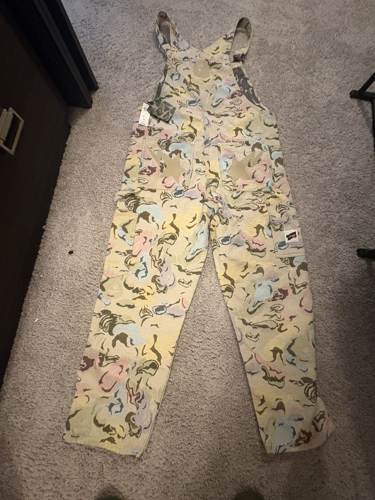 Bape Bape Tapestry Overalls Size US 42 / EU 58 - 8 Thumbnail