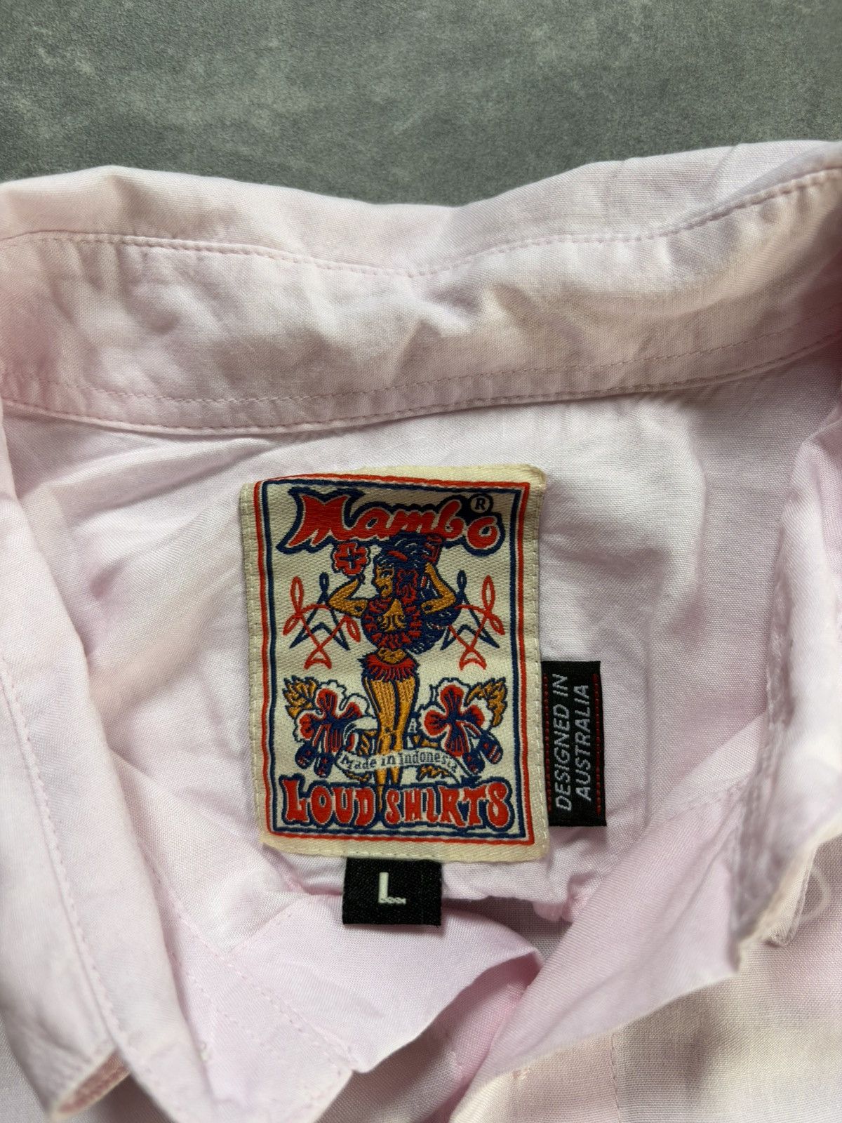 Mambo Mambo Long Sleeve Printed Devil Woman Cowboy Western Shirt L Size US L / EU 52-54 / 3 - 9 Thumbnail