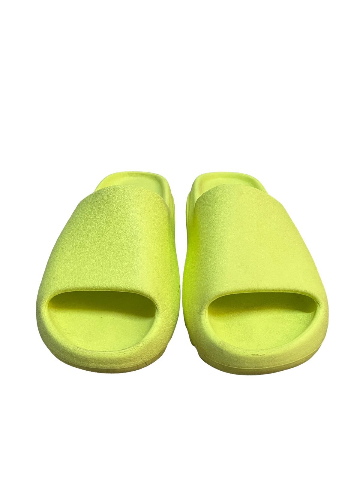 Adidas × Yeezy Yeezy Slide Green Glow Size US 9 / EU 42 - 3 Thumbnail