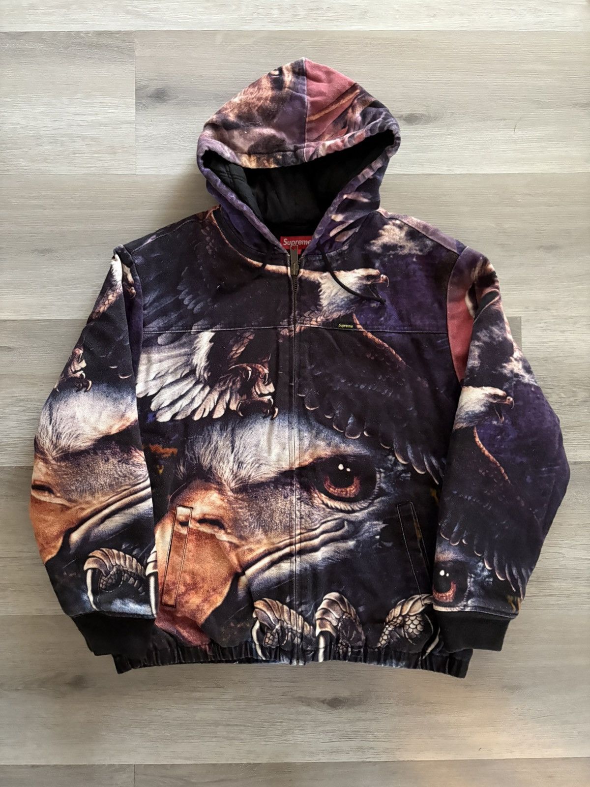 Supreme Raymond Pettibon x Hooded Work Jacket | Grailed