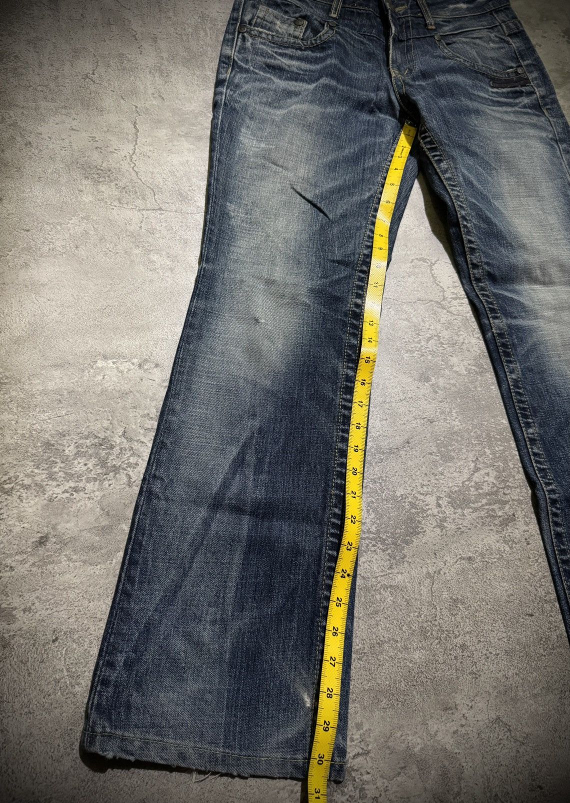 Japanese Brand LOLITA JEANS IFSIXWASNINE DISTRESSED BOOTCUT JEANS Size US 32 / EU 48 - 15 Thumbnail
