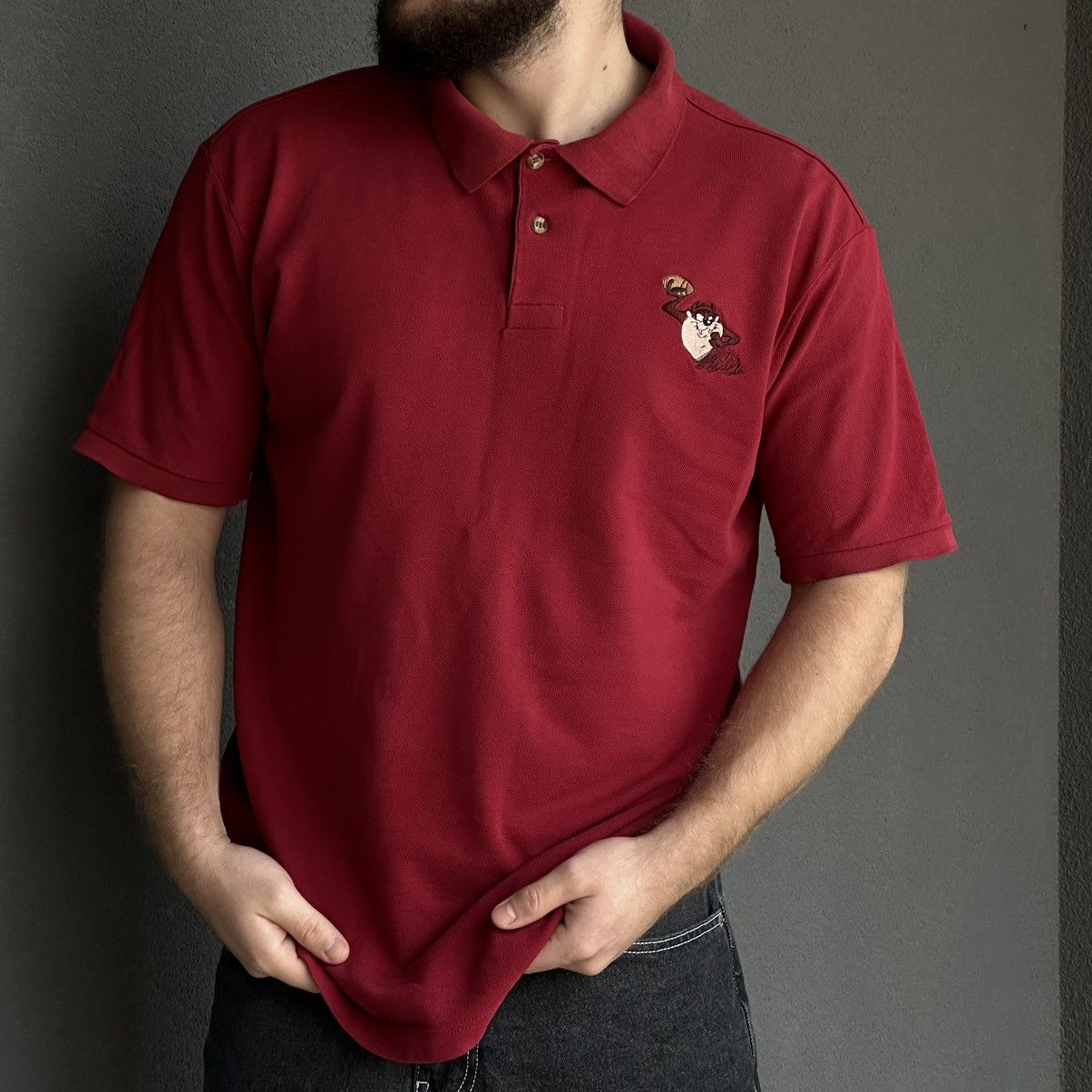 Designer × Vintage Vintage Japanese Style Looney Tunes Polo Disney Cartoon 1995 Size US L / EU 52-54 / 3 - 1 Thumbnail