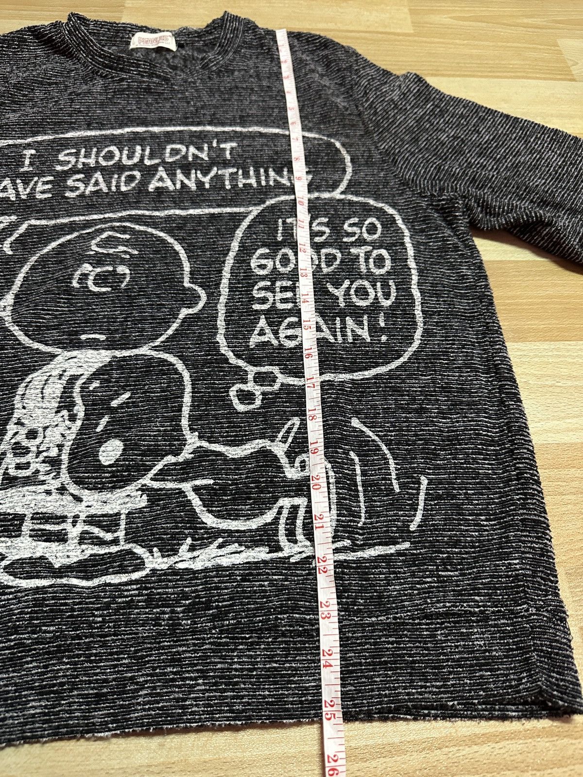 Peanuts × Vintage Rare🔥Peanuts Knitwear Size US L / EU 52-54 / 3 - 11 Thumbnail