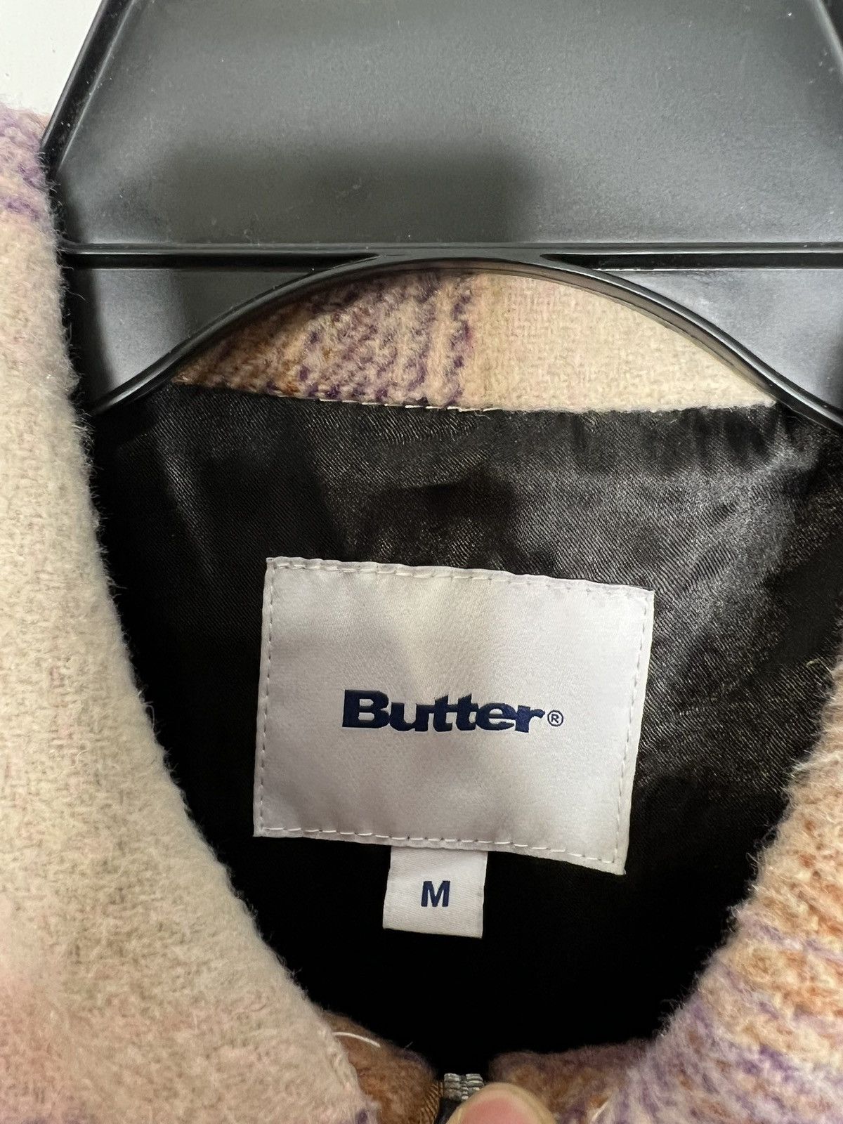 Butter Goods Butter Goods Heavyweight Flannel Overshirt (Walnut/Grape) Size US M / EU 48-50 / 2 - 5 Thumbnail