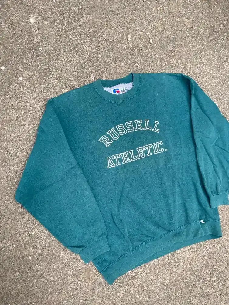 Russell Athletic × Vintage Russell athletic basic vintage logo Sweatshirt Size US L / EU 52-54 / 3 - 4 Thumbnail