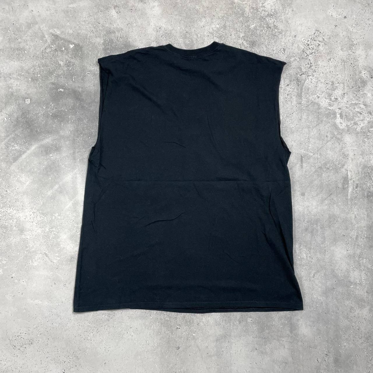 AC/DC Vintage 2000s ACDC Highway To Hell Sleeveless T Shirt Faded Size US XL / EU 56 / 4 - 3 Thumbnail