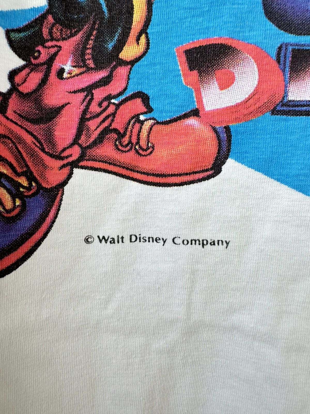 Disney Vintage 90s Mickey Mouse Team Disney Tee Size US M / EU 48-50 / 2 - 3 Thumbnail