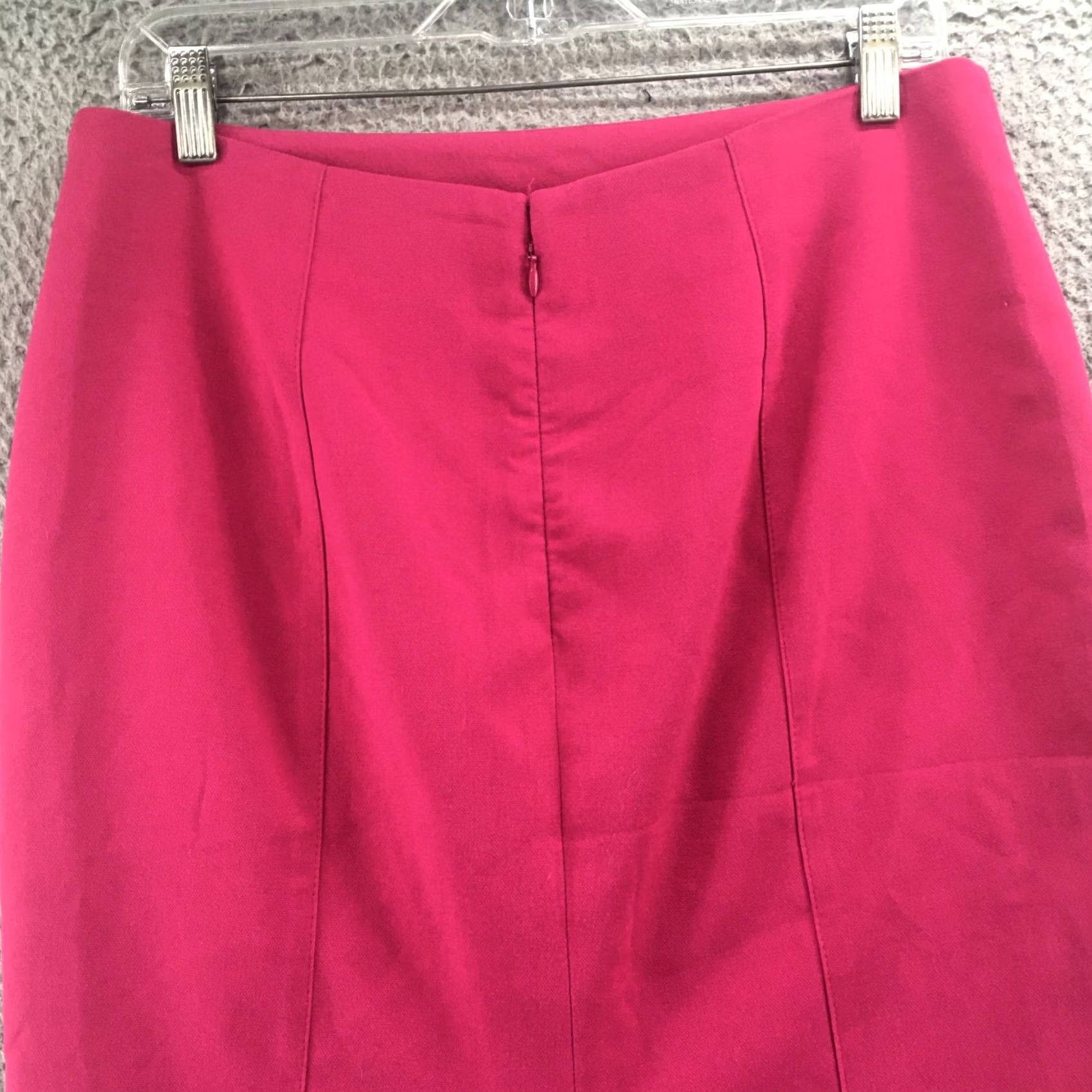 Banana Republic Banana Republic Pink Zip Back Mid Rise Pencil Skirt Womens 12 Casual Large 12 Pink Size 34" / US 12 / IT 48 - 7 Thumbnail
