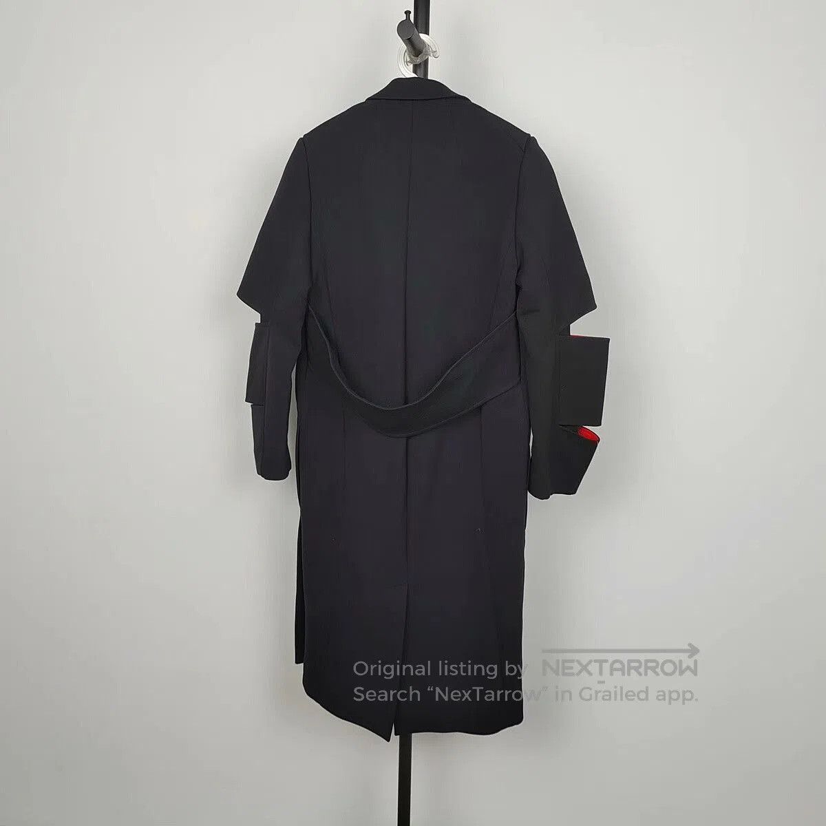 Celine Celine Wool Bell Coat Black. Size XXS / US 00 / IT 34 - 2 Thumbnail