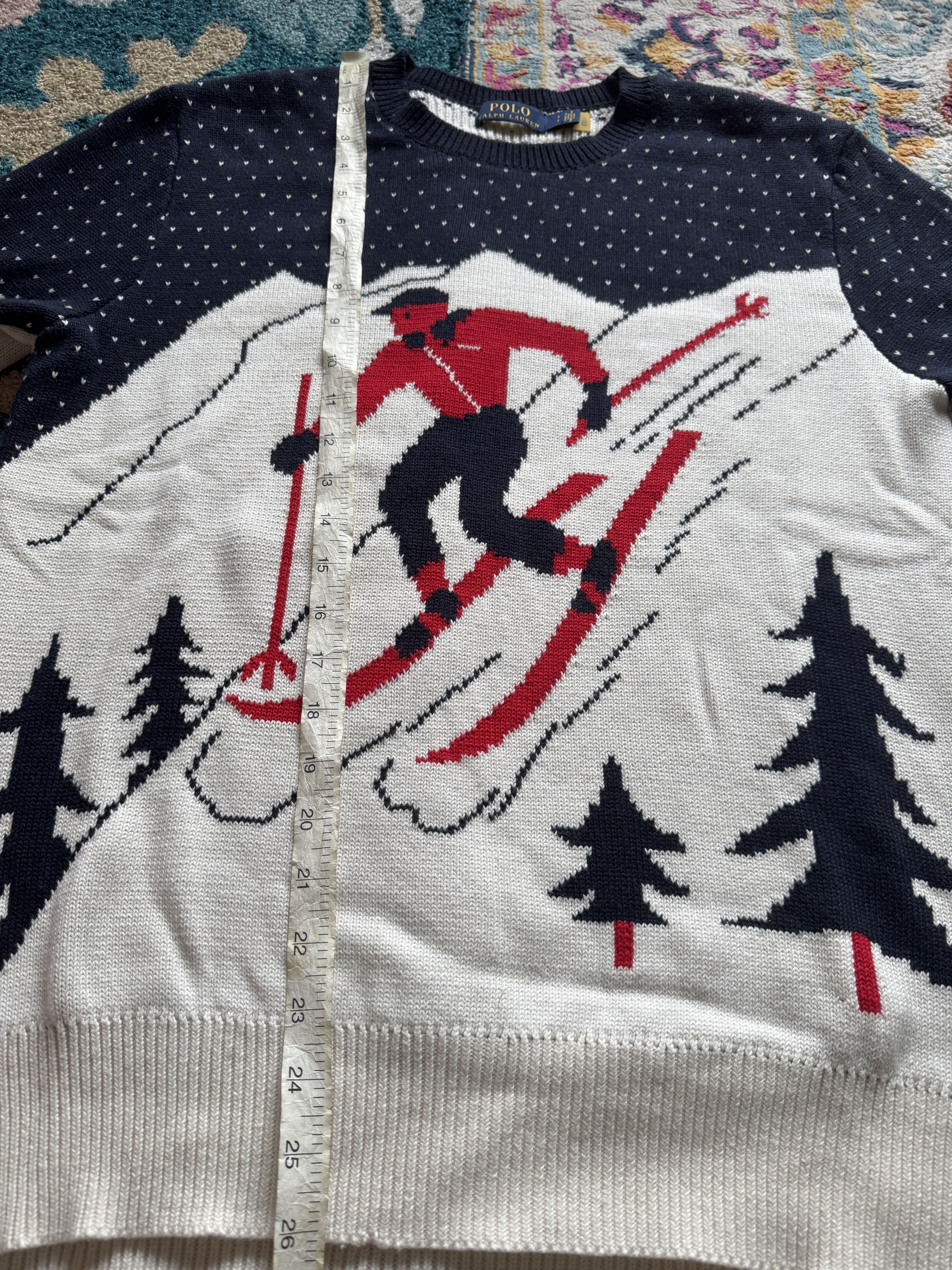 Polo Ralph Lauren Polo Ski Slopes Knit Sweater - Ralph Lauren Size US S / EU 44-46 / 1 - 8 Thumbnail