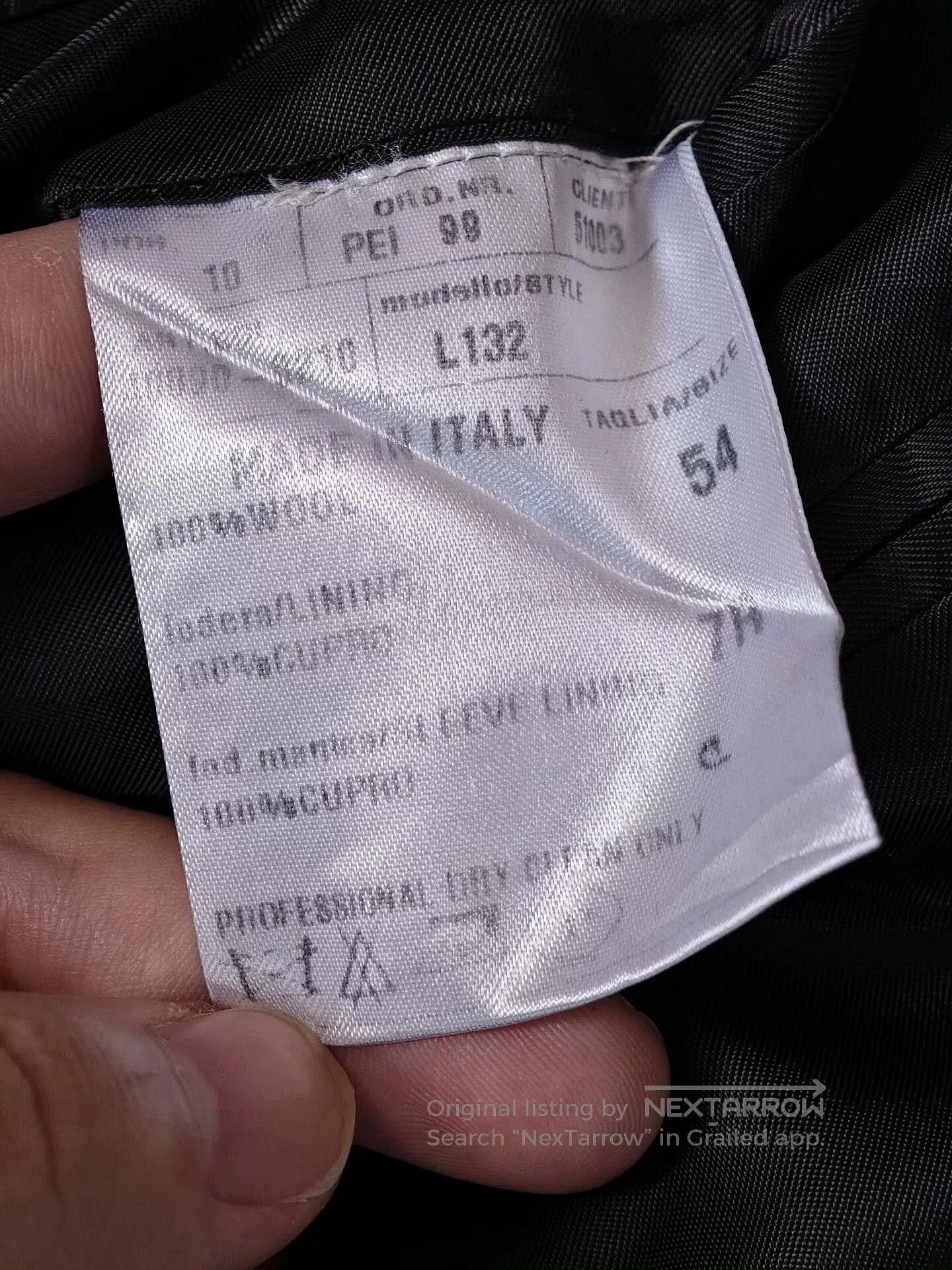 Caruso Caruso Gray Wool Suit Jacket. Size US L / EU 52-54 / 3 - 8 Thumbnail