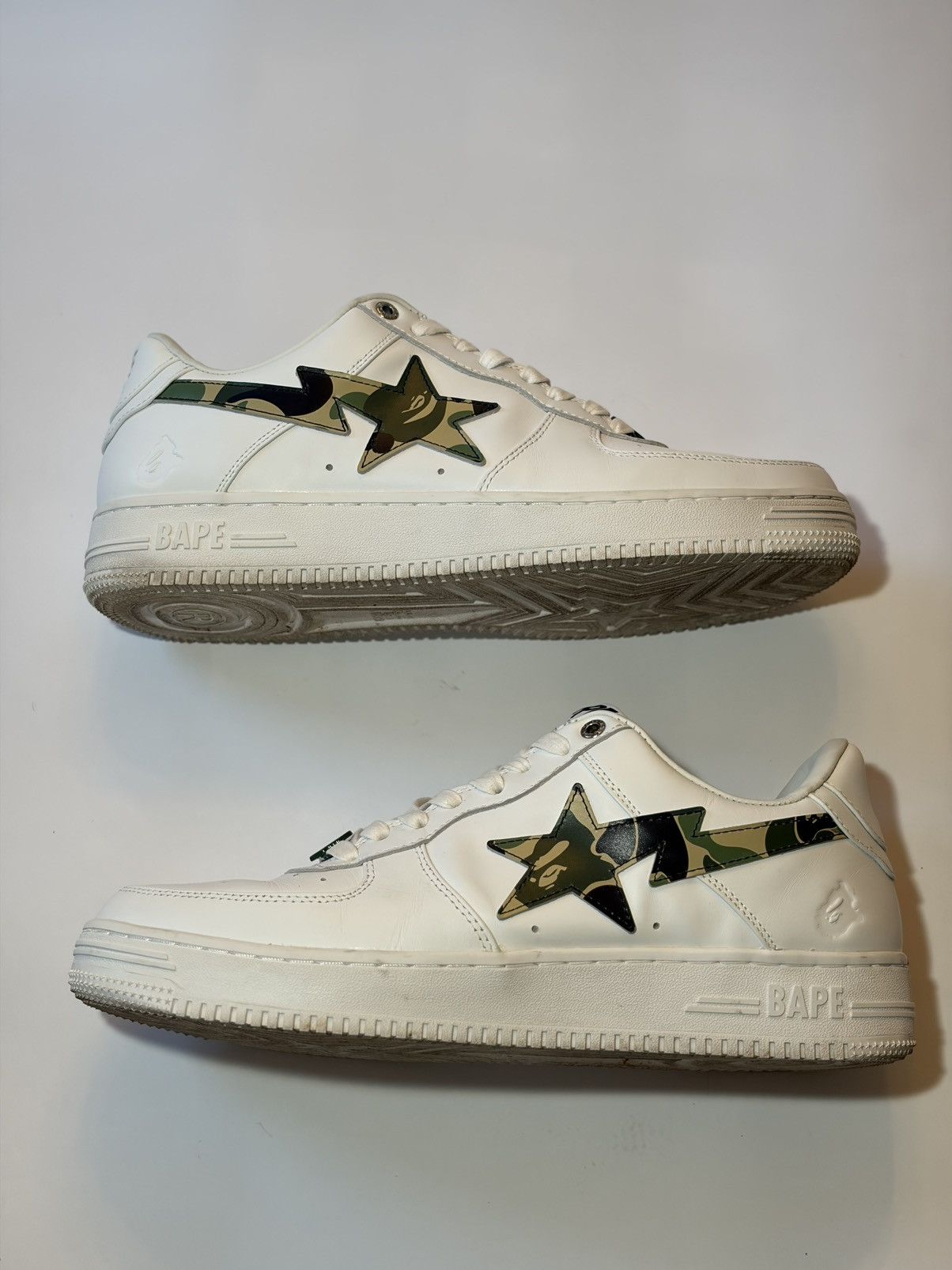Bape Bapesta Low ABC Camo Size US 12 / EU 45 - 2 Thumbnail