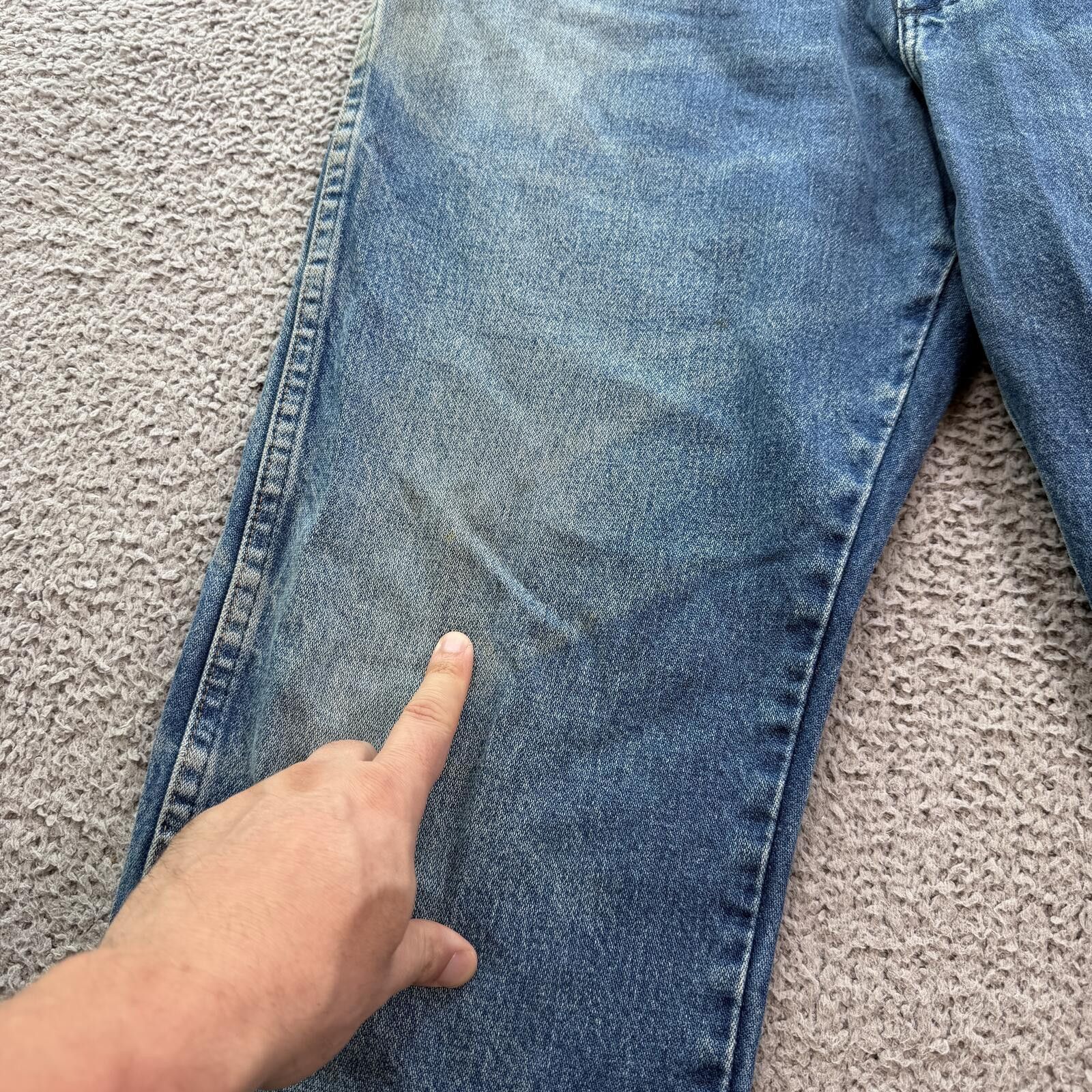 Wrangler Vintage Wrangler 13MWZ Jeans 38x31 Faded Y2K Cowboy Size US 38 / EU 54 - 9 Thumbnail