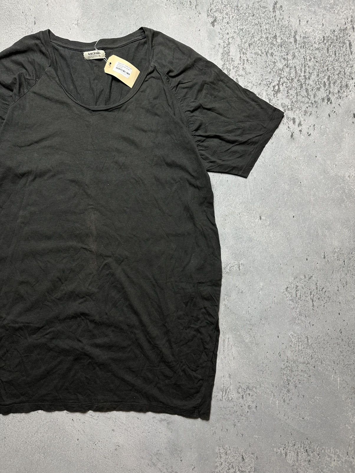 Acne Studios Acne Jeans Studios Logo A/W 07 T-Shirt Faded Vintage y2k Size M / US 6-8 / IT 42-44 - 3 Thumbnail