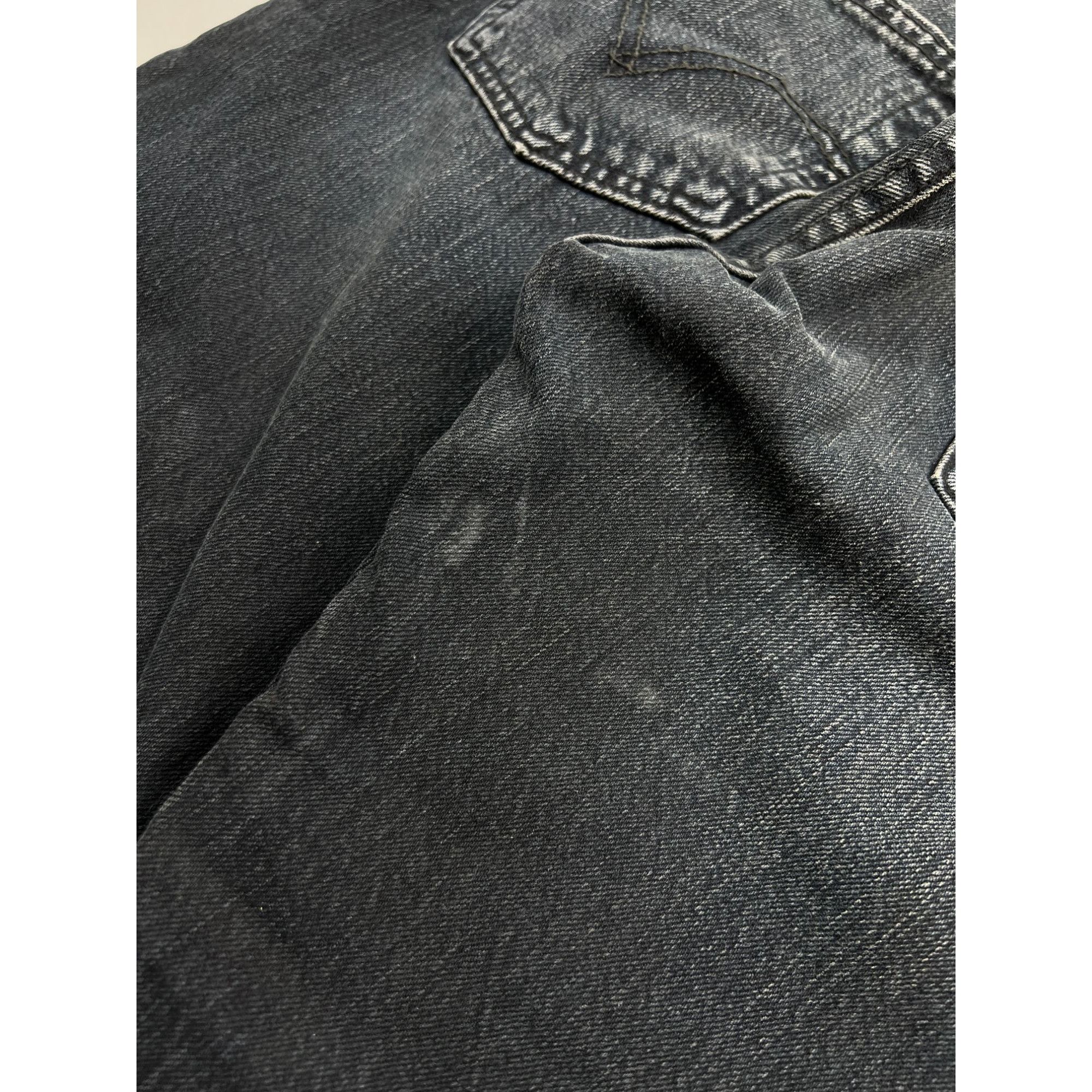 Levi's Levi’s 501 Black Denim Jeans Pants (Y0935) Size US 33 - 13 Thumbnail
