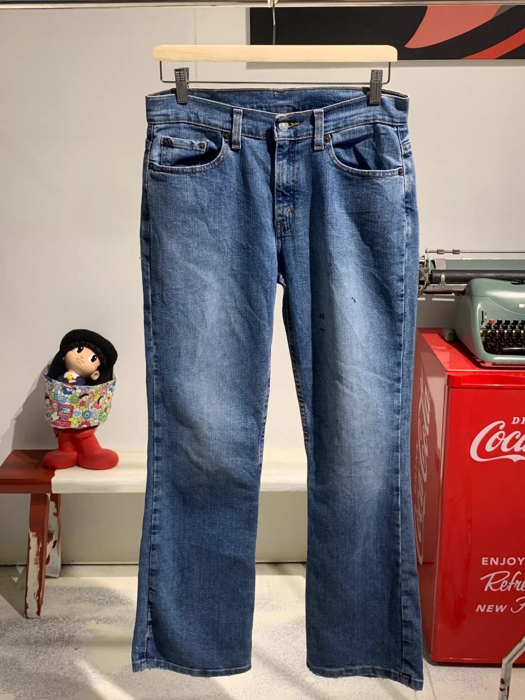 Vintage Vintage Levis 515 Q13 Size US 36 / EU 52 - 1 Thumbnail