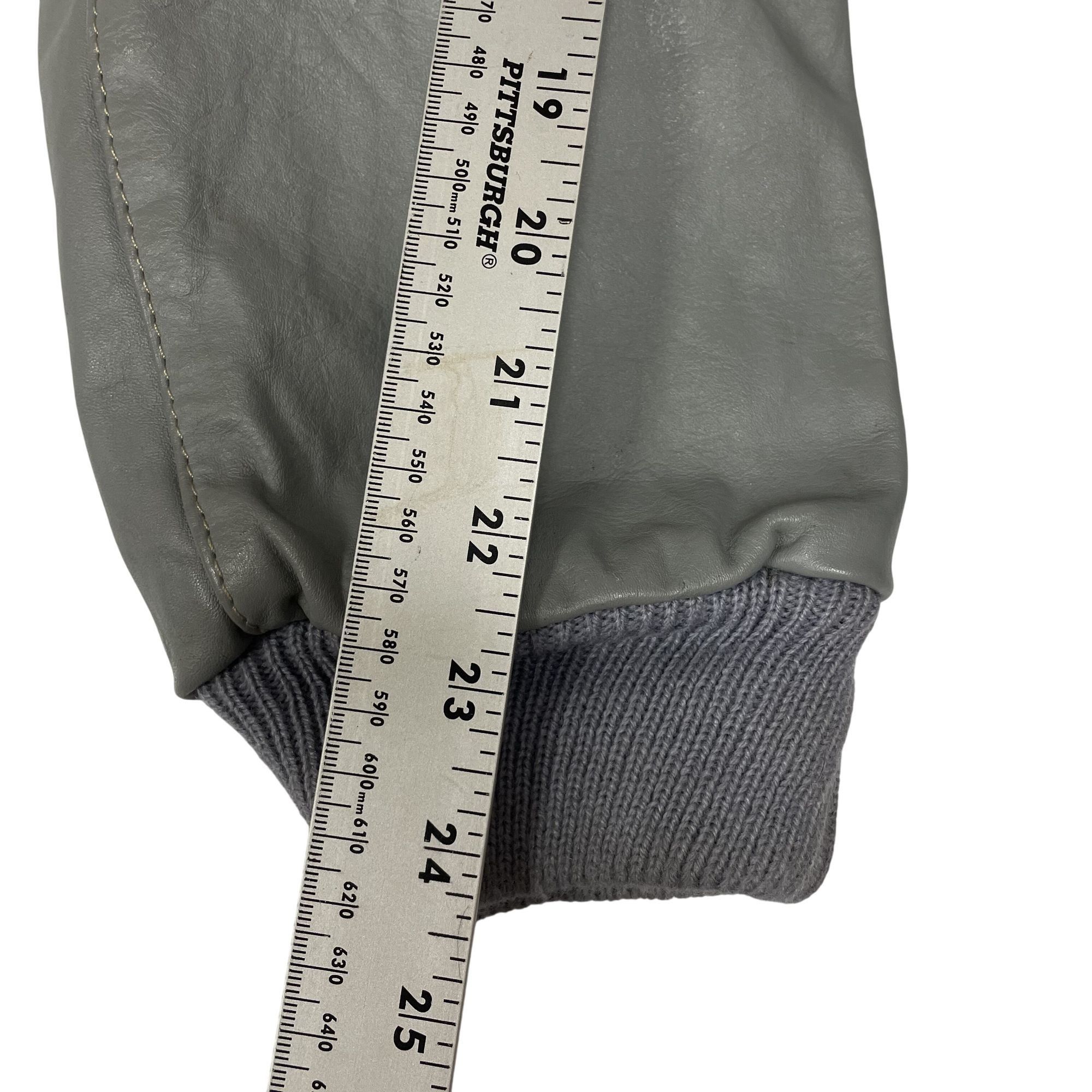 Other Vtg Leather CAFE RACER Motorcycle Biker Bomber Jacket Size US S / EU 44-46 / 1 - 5 Thumbnail