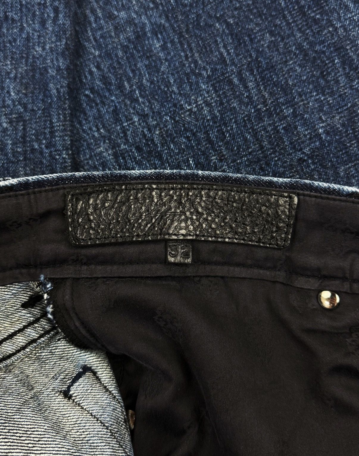 Chrome Hearts Chrome Hearts Flared Leg Blue Wash .925 Silver Denim Jeans Size US 32 / EU 48 - 3 Thumbnail