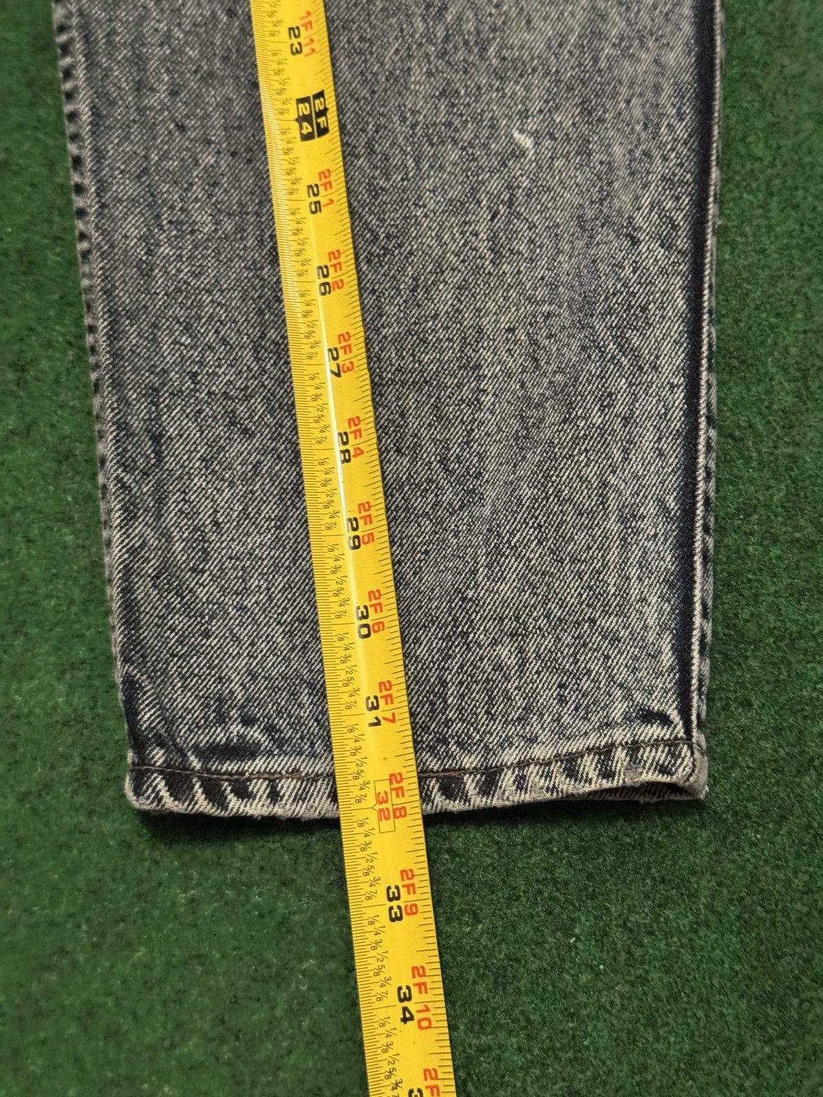 Levi's Vintage Clothing Vintage 90s Silvertab Levi’s Acid Wash Relaxed Taper Jeans Size US 30 / EU 46 - 8 Thumbnail