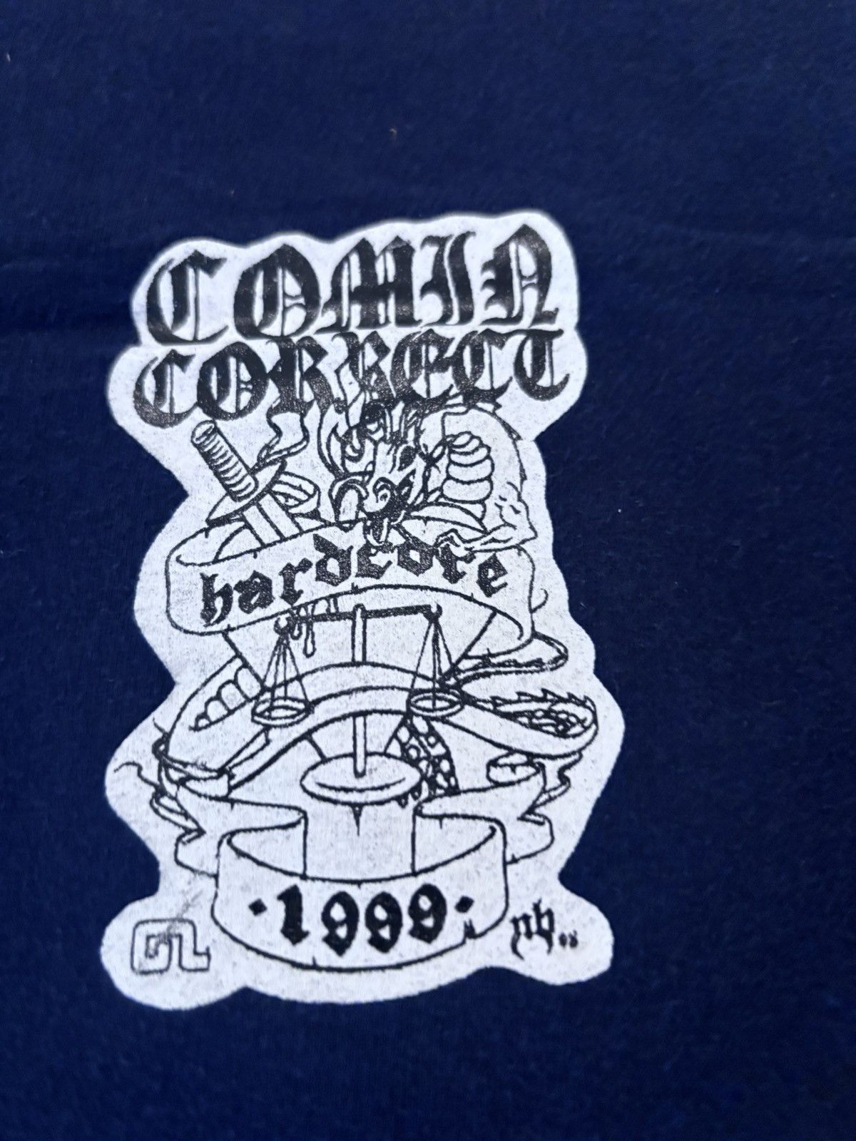 Band Tees vintage 1999 Comin Correct hardcore shirt 25 ta Life Size US M / EU 48-50 / 2 - 7 Thumbnail