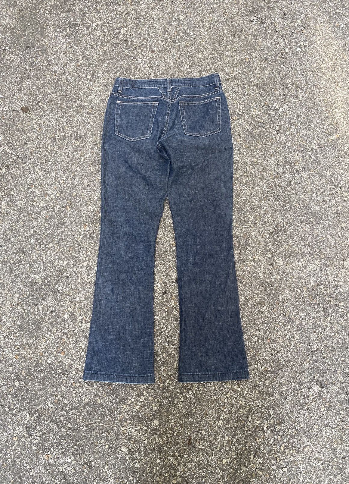 Marithe + Francois Girbaud Flare Jeans Marithe Francois Girbaud Boot Cut Denim Size 27" / US 4 / IT 40 - 10 Thumbnail