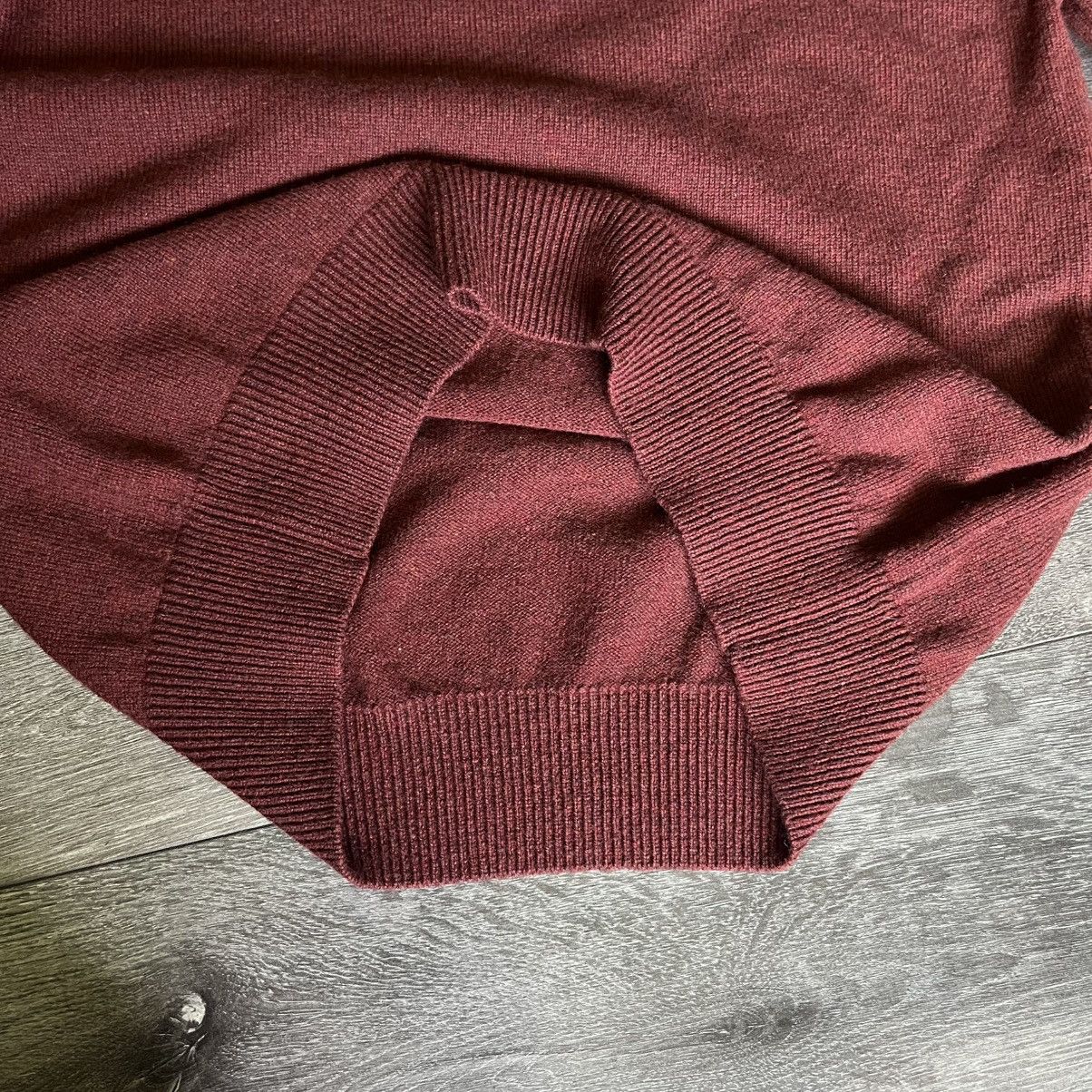 L.L. Bean Vintage 1990s LL Bean Lambswool Sweater Crewneck Red Orange Size US S / EU 44-46 / 1 - 5 Thumbnail