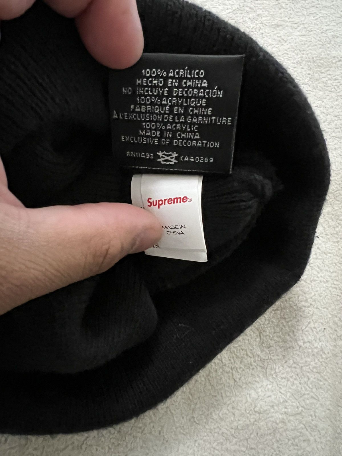 Supreme Supreme New Era Varsity Beanie Size ONE SIZE - 5 Thumbnail
