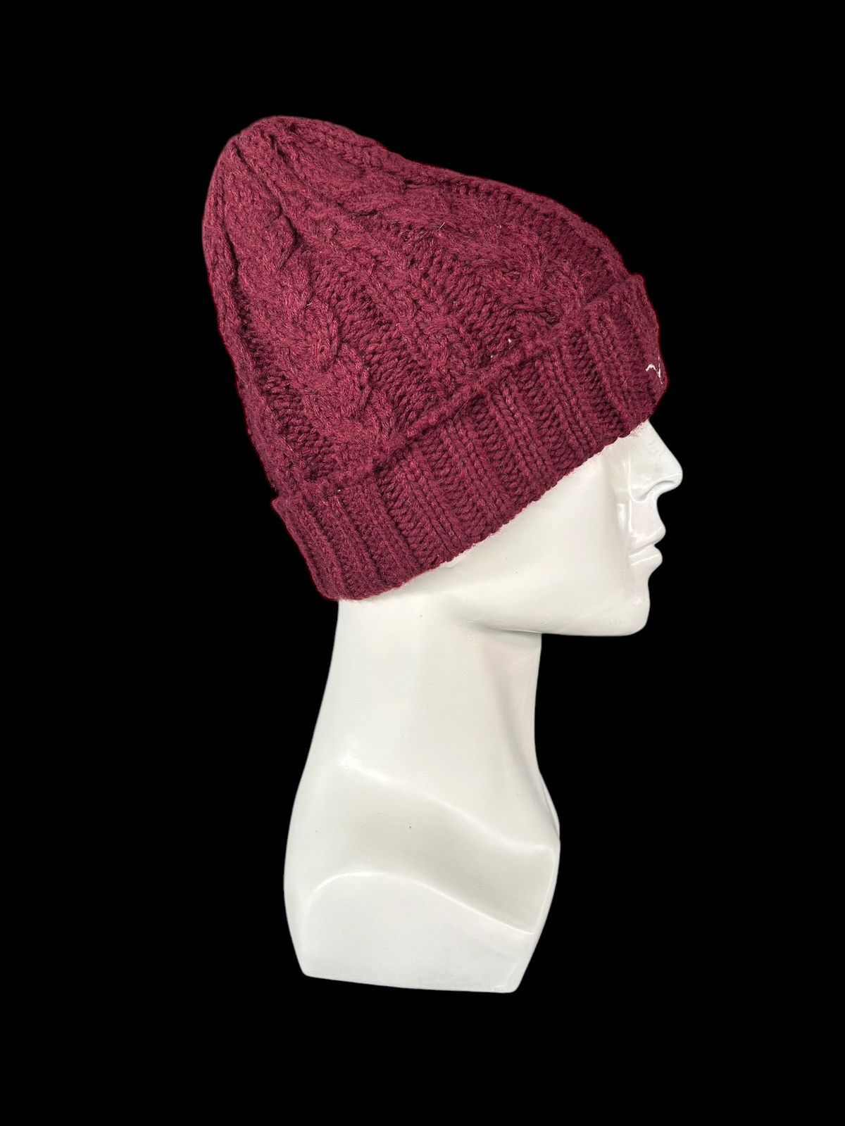 Japanese Brand × Kapital × Vintage EDWIN Crochet Knitted Beanie Hats Japanese Style Rare 🎌🎌 Size ONE SIZE - 3 Thumbnail