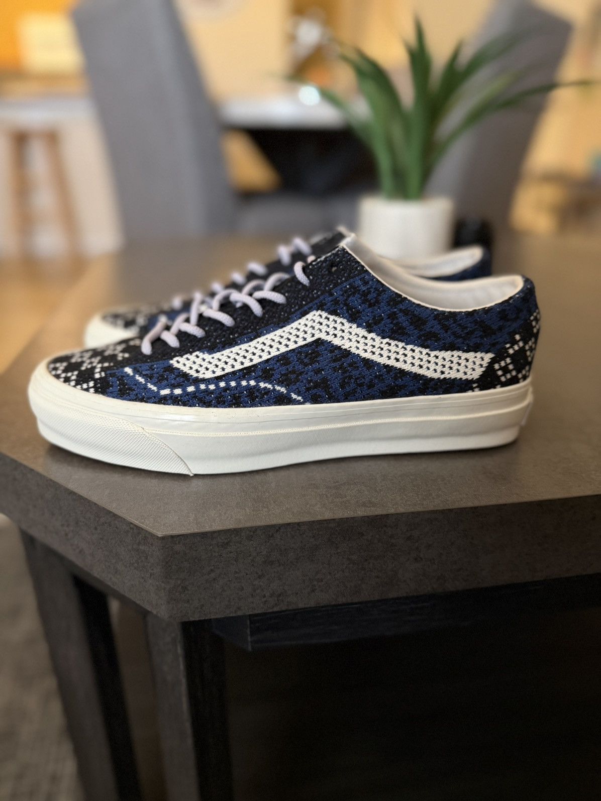Vans VANS Premium Old Skool Knit Blue Brand New Size US 9 / EU 42 - 4 Thumbnail