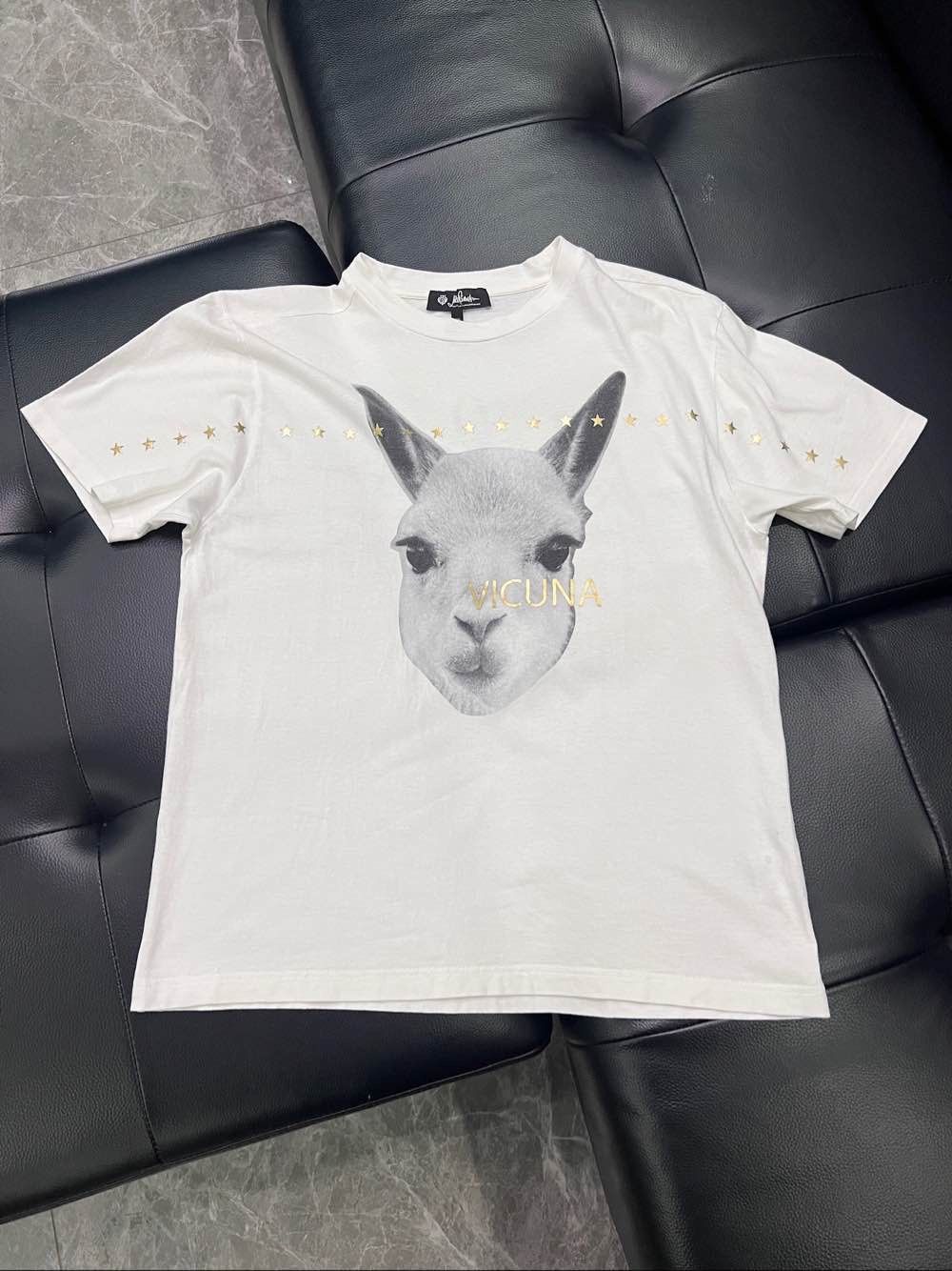 Loro Piana Loro Piana x Hiroshi Fujiwara Vicuna Print T-Shirt Size M Size US M / EU 48-50 / 2 - 1 Thumbnail