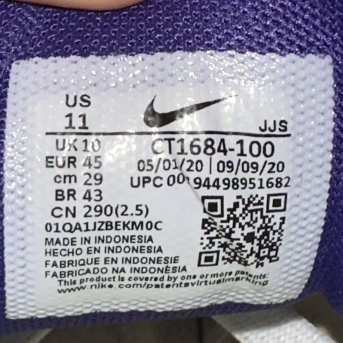 Nike Size 11 - Nike Air Max Recycled Jerseys Pack CT1684-100 Size US 11 / EU 44 - 6 Thumbnail